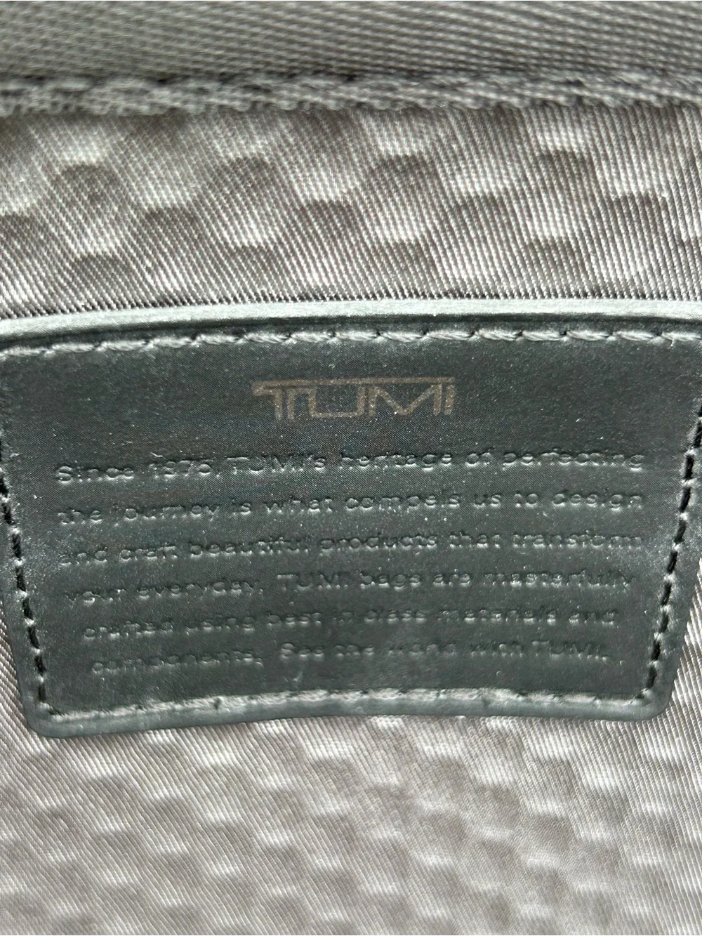 Tumi Bag Alpha Bravo Leather Black Men's Travel Work Briefcase Laptop 232640
